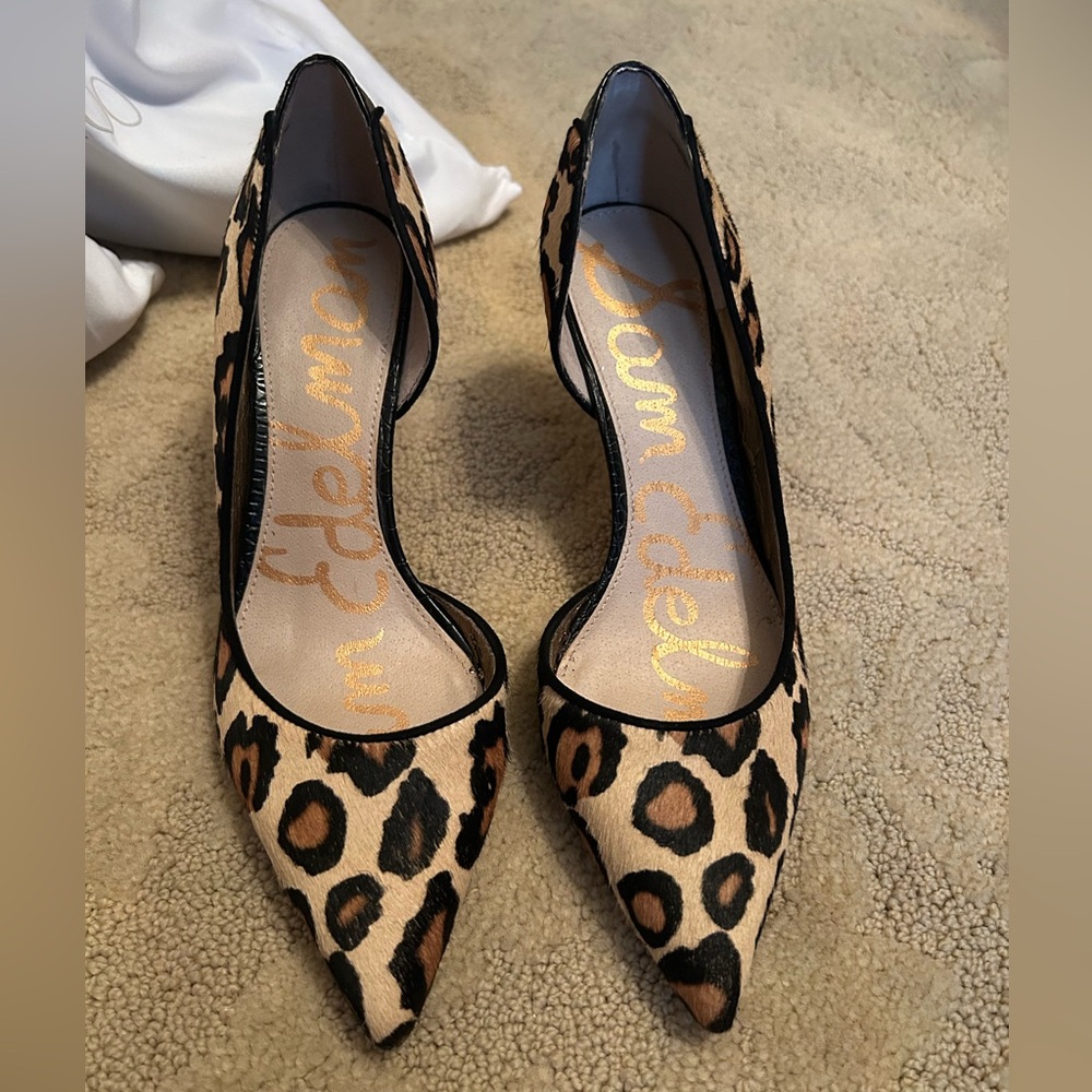 Sam Edelman leopard pumps